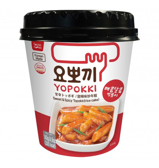 Yopokki Cup (Sweet&Spicy) 140g x 30ea