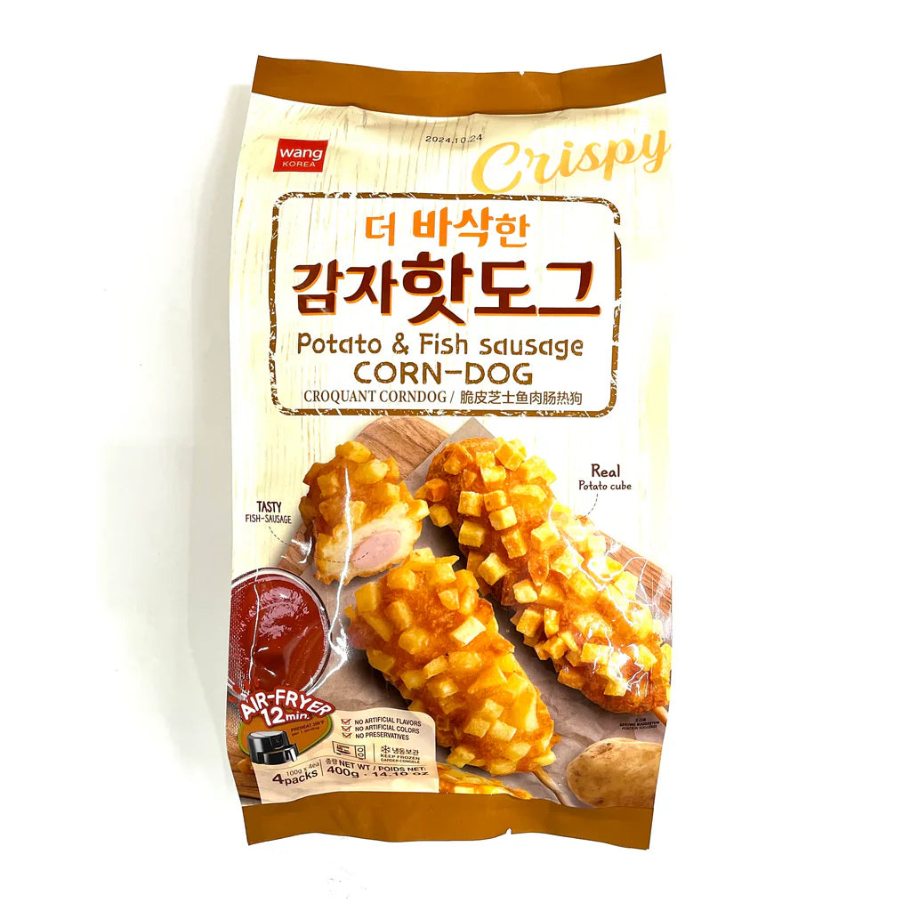 Potato & Fish Sausage Corn Dog | Box